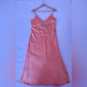 Yellow Satin Abercrombie dress